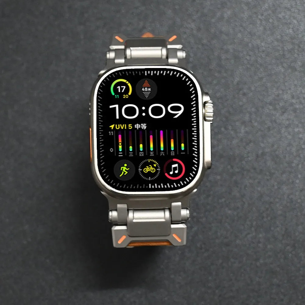 Premium-Grade Leather Band