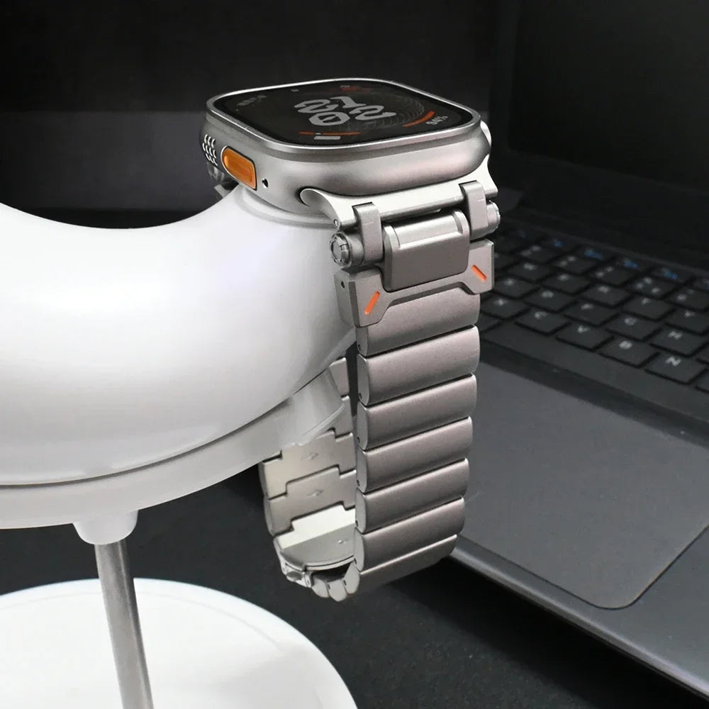 Luxury Titanium Men Strap
