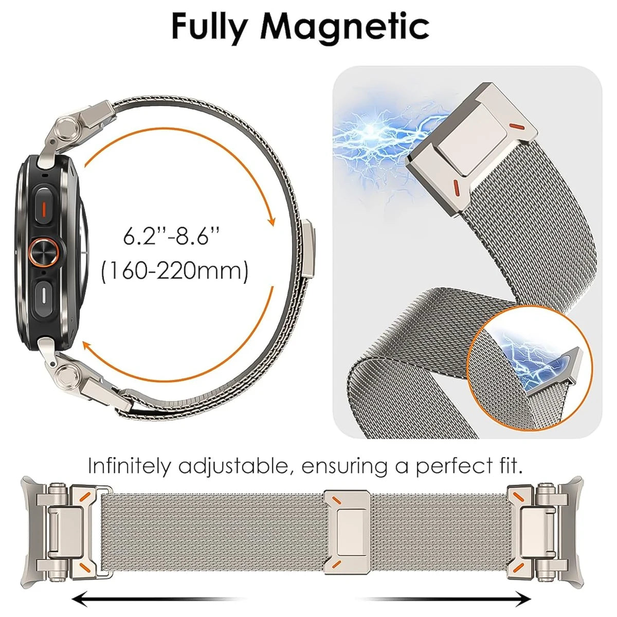 Milanese Magnetic Strap