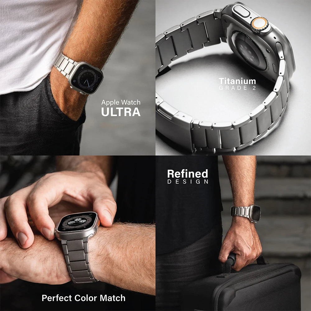 Luxury Titanium Men Band