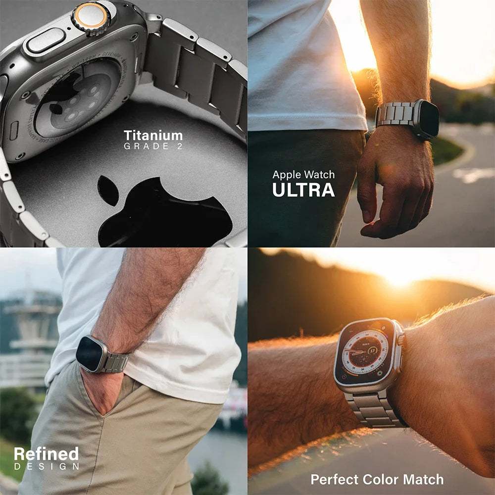 Luxury Titanium Men Band
