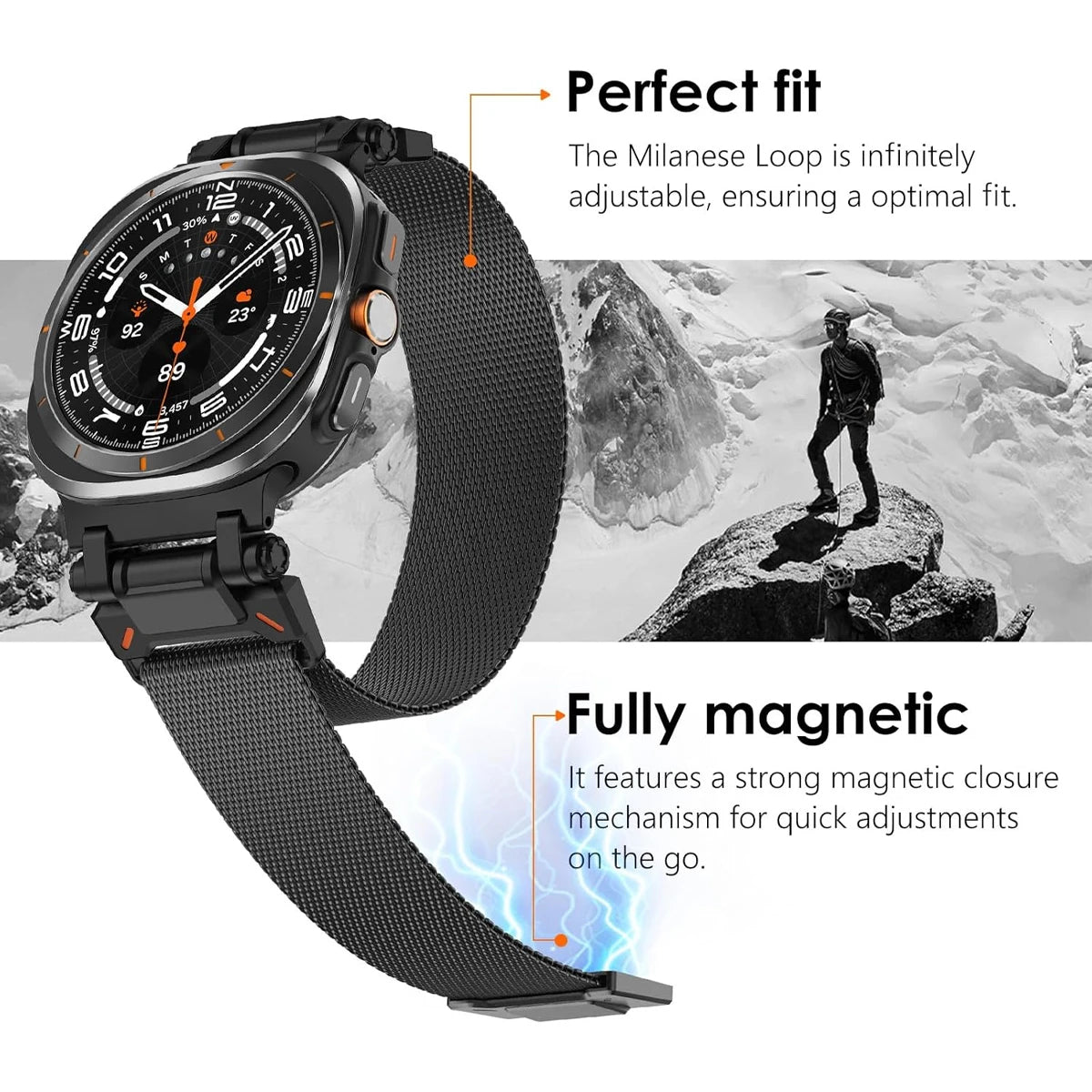 Milanese Magnetic Strap