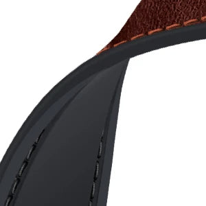 Magnet-Lock Leather Strap