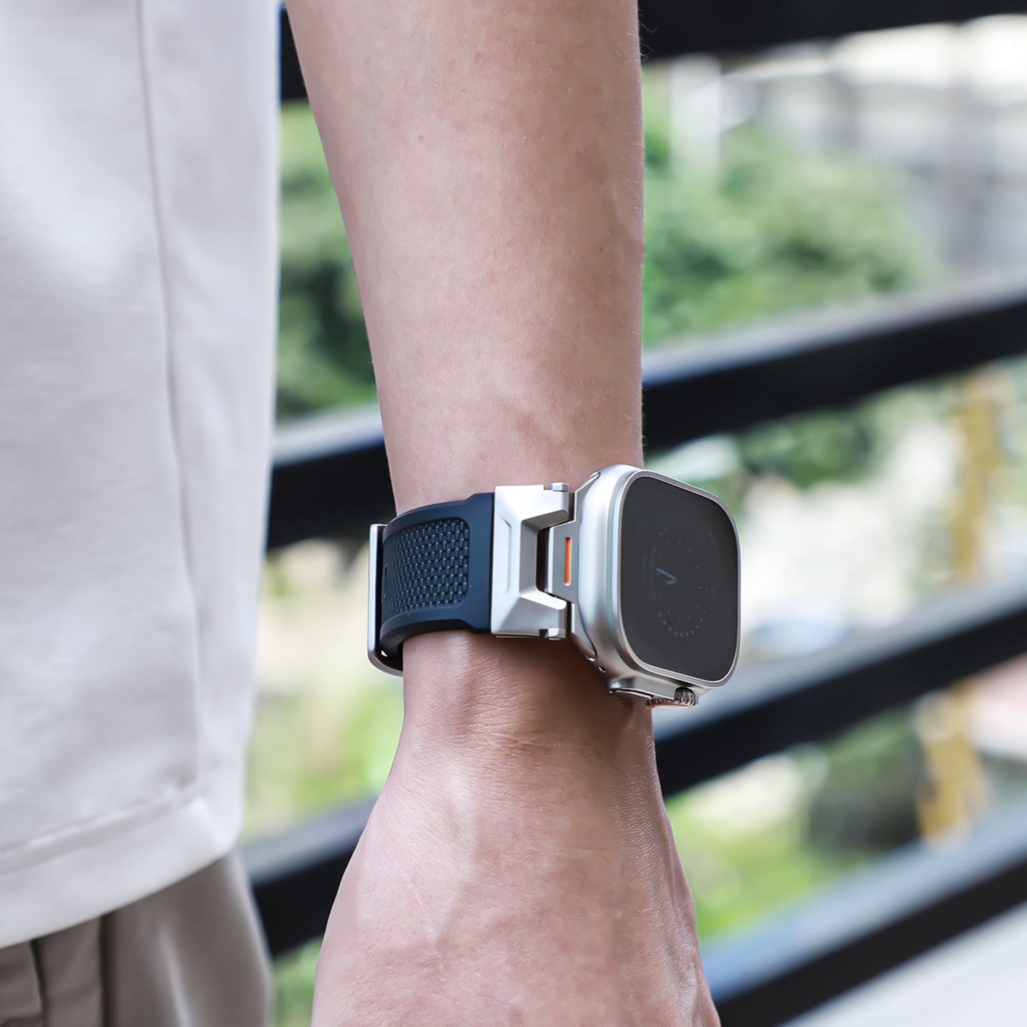 Durable Rubber Sports Strap