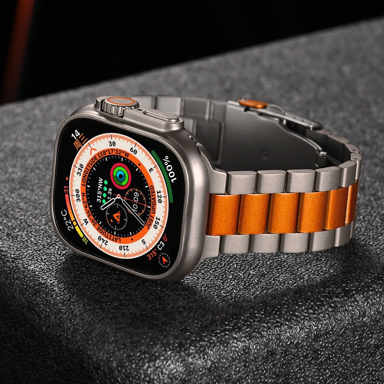 Rugged-style Titanium Band