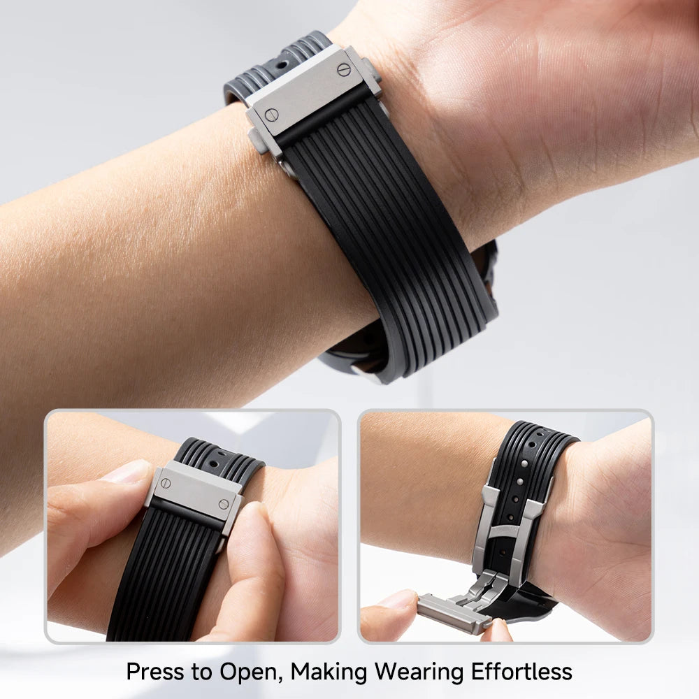Precision-molded Rubber Band