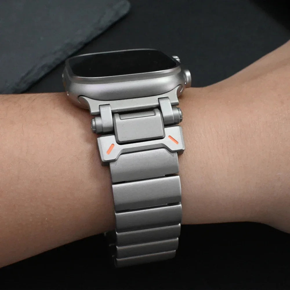 Luxury Titanium Men Strap