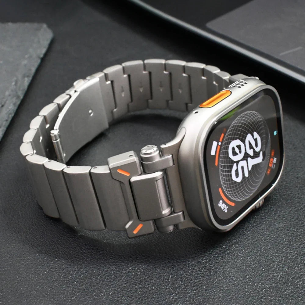 Luxury Titanium Men Strap