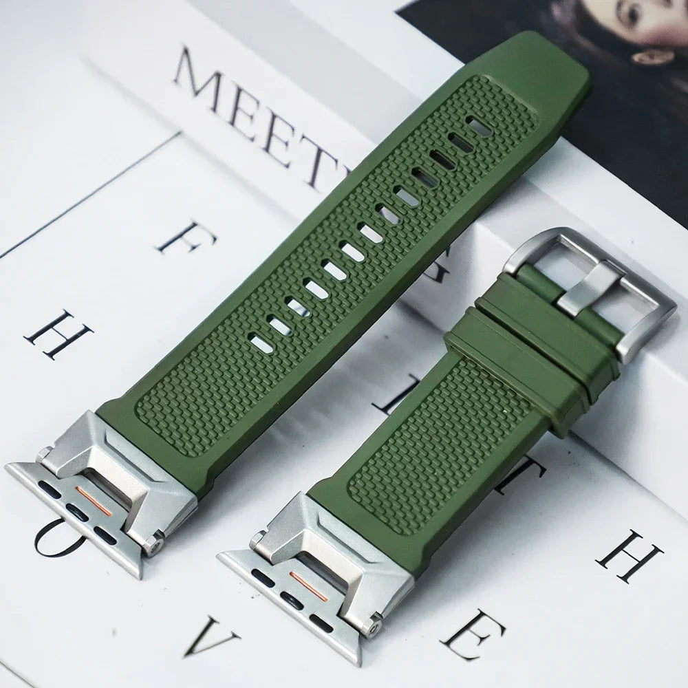 Durable Rubber Sports Strap