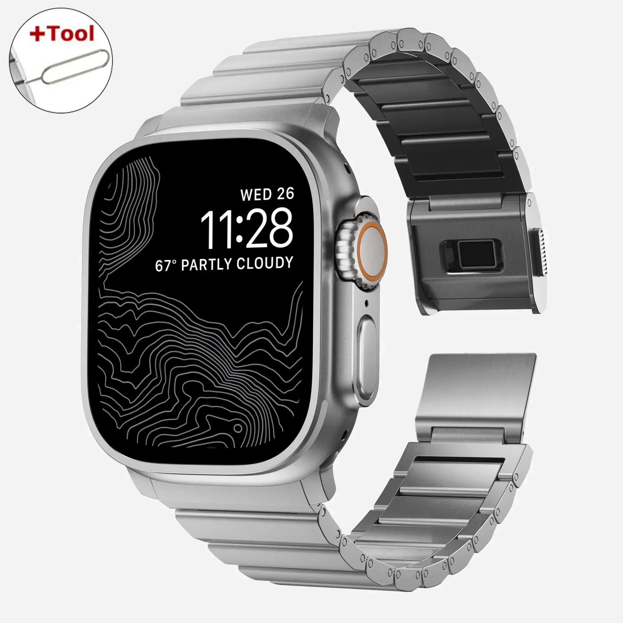 Premium Steel Magnetic Band