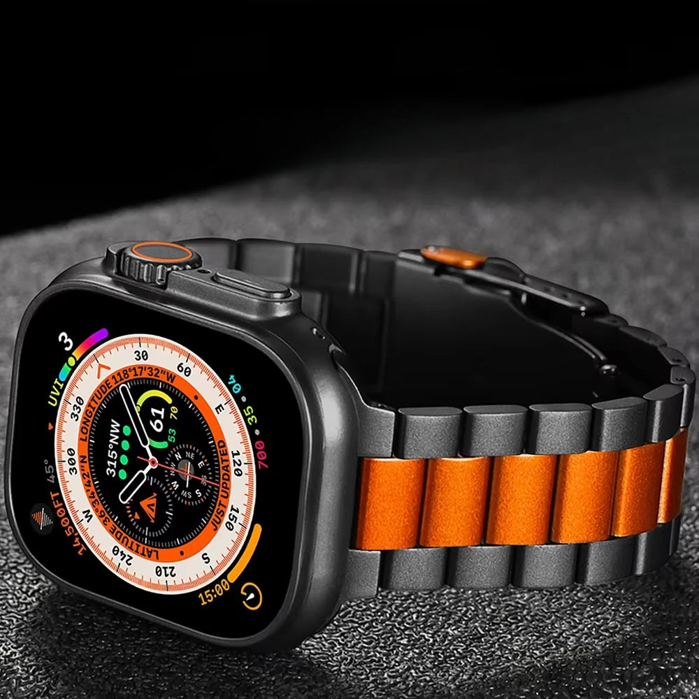 Rugged-style Titanium Band