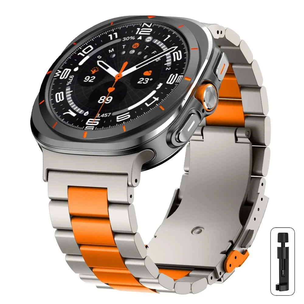 Rugged-style Titanium Band
