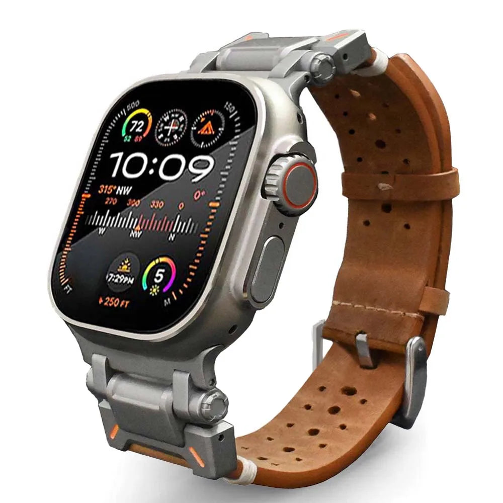 Premium-Grade Leather Band