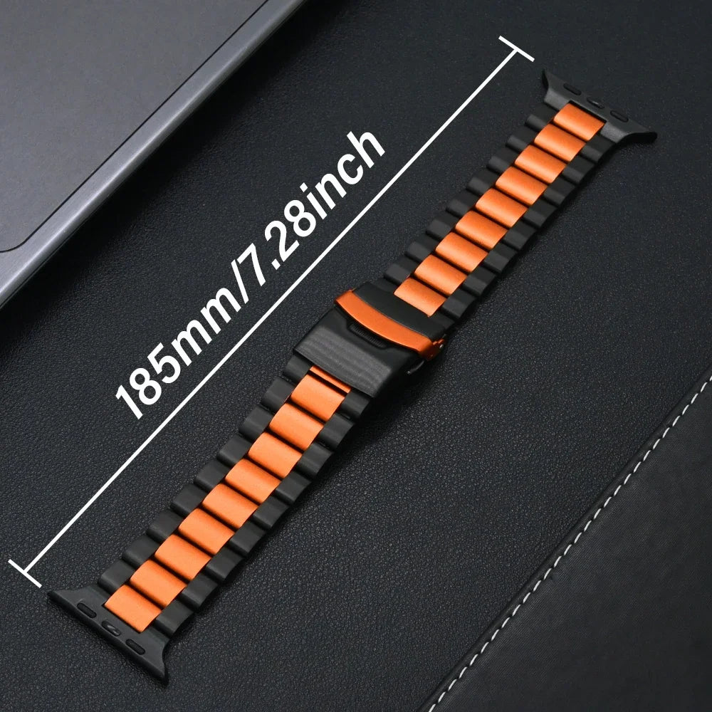 Rugged-style Titanium Band