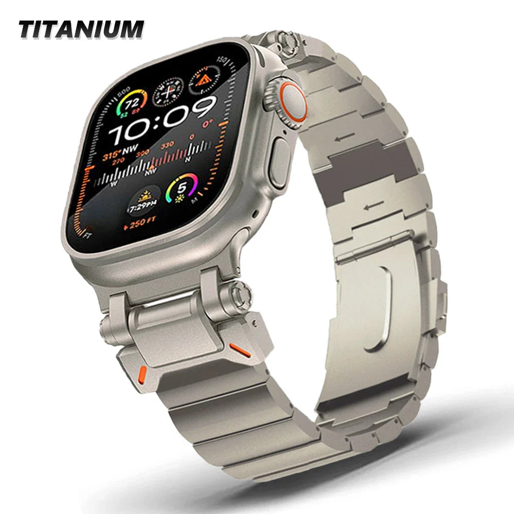 Luxury Titanium Men Strap