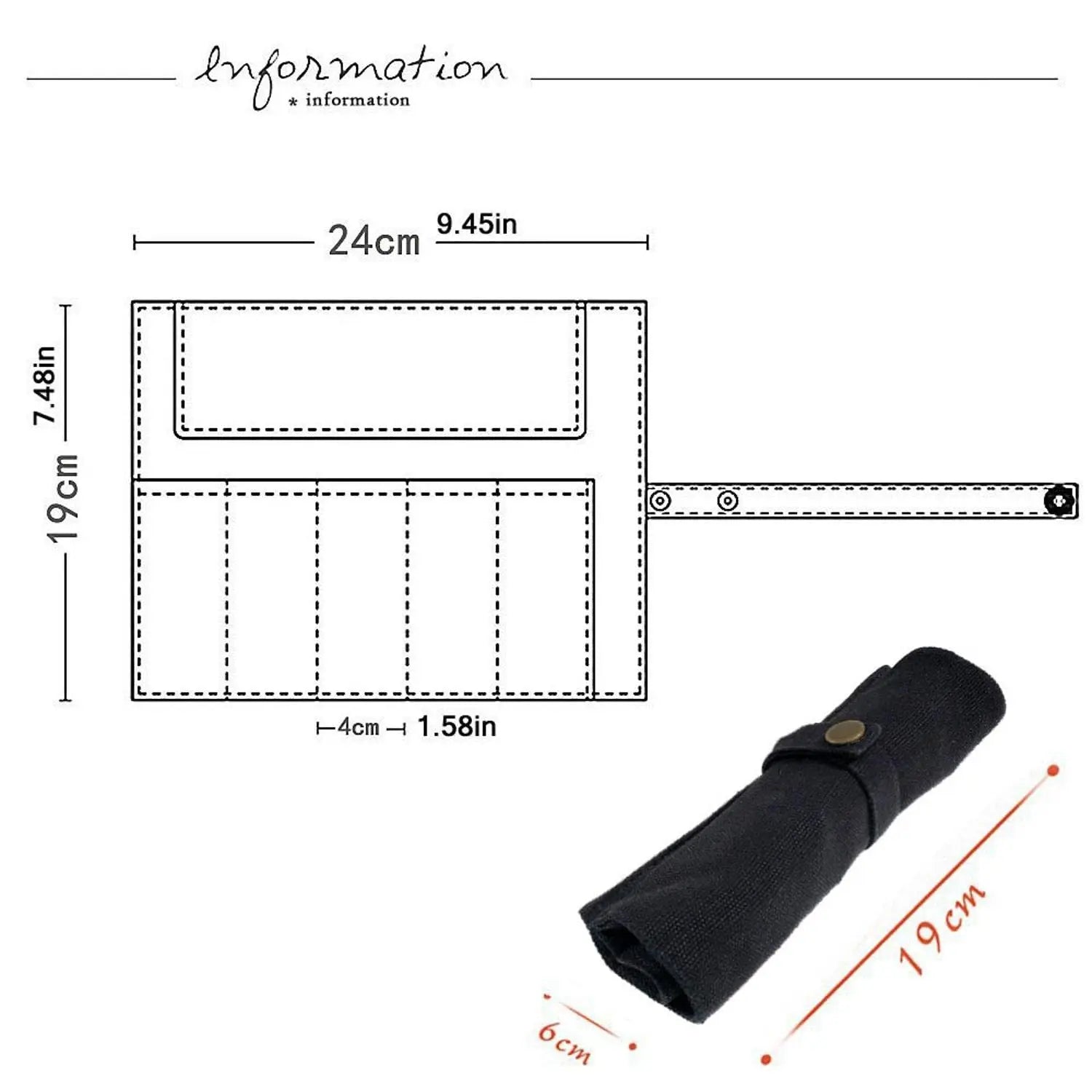 Foldable Watch Band Organizer