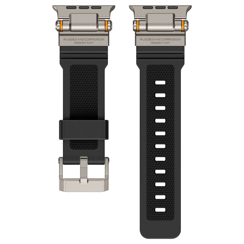 Rugged Silicone Sport Strap
