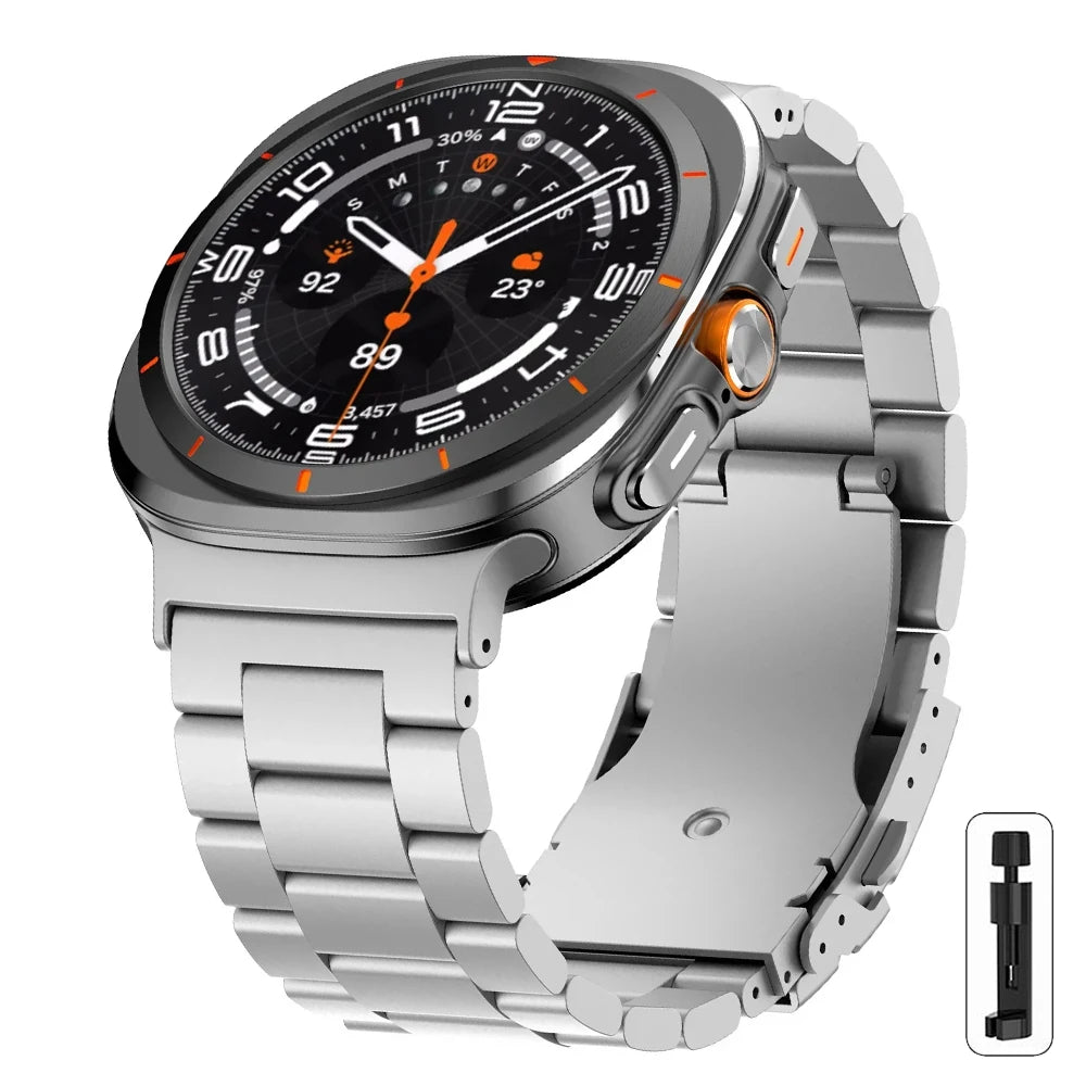 Rugged-style Titanium Band