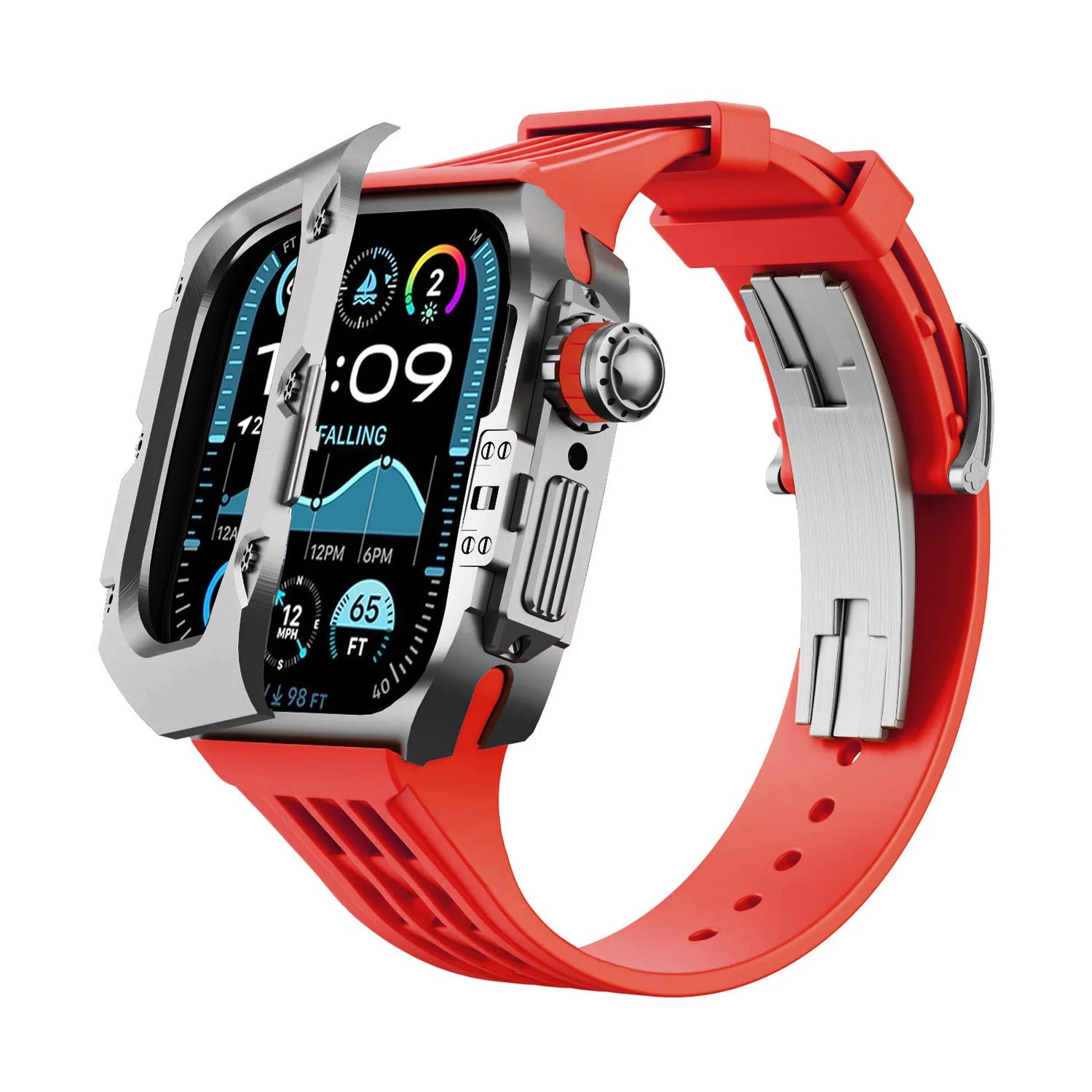 Titanium Mod Kit For Apple Watch