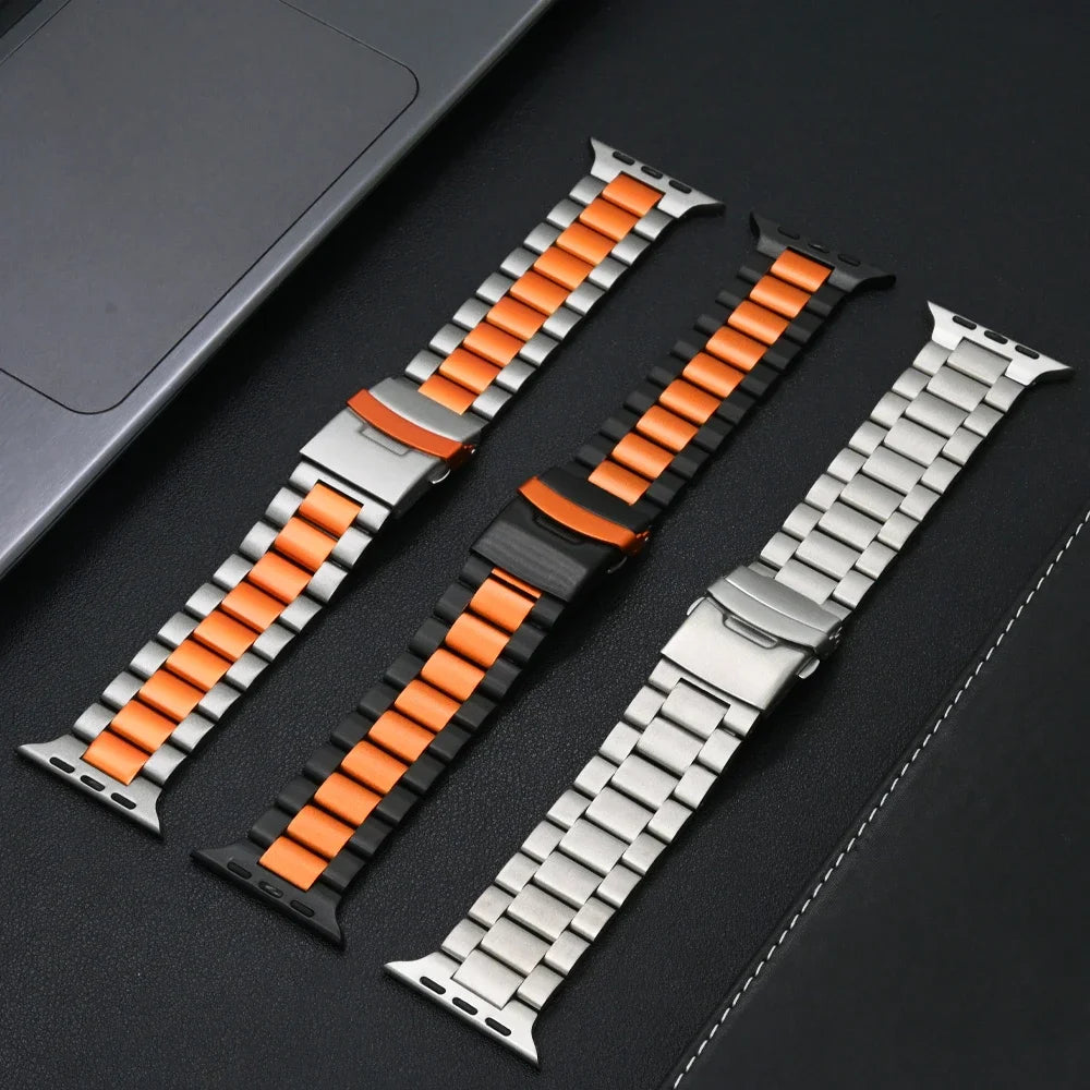 Rugged-style Titanium Band