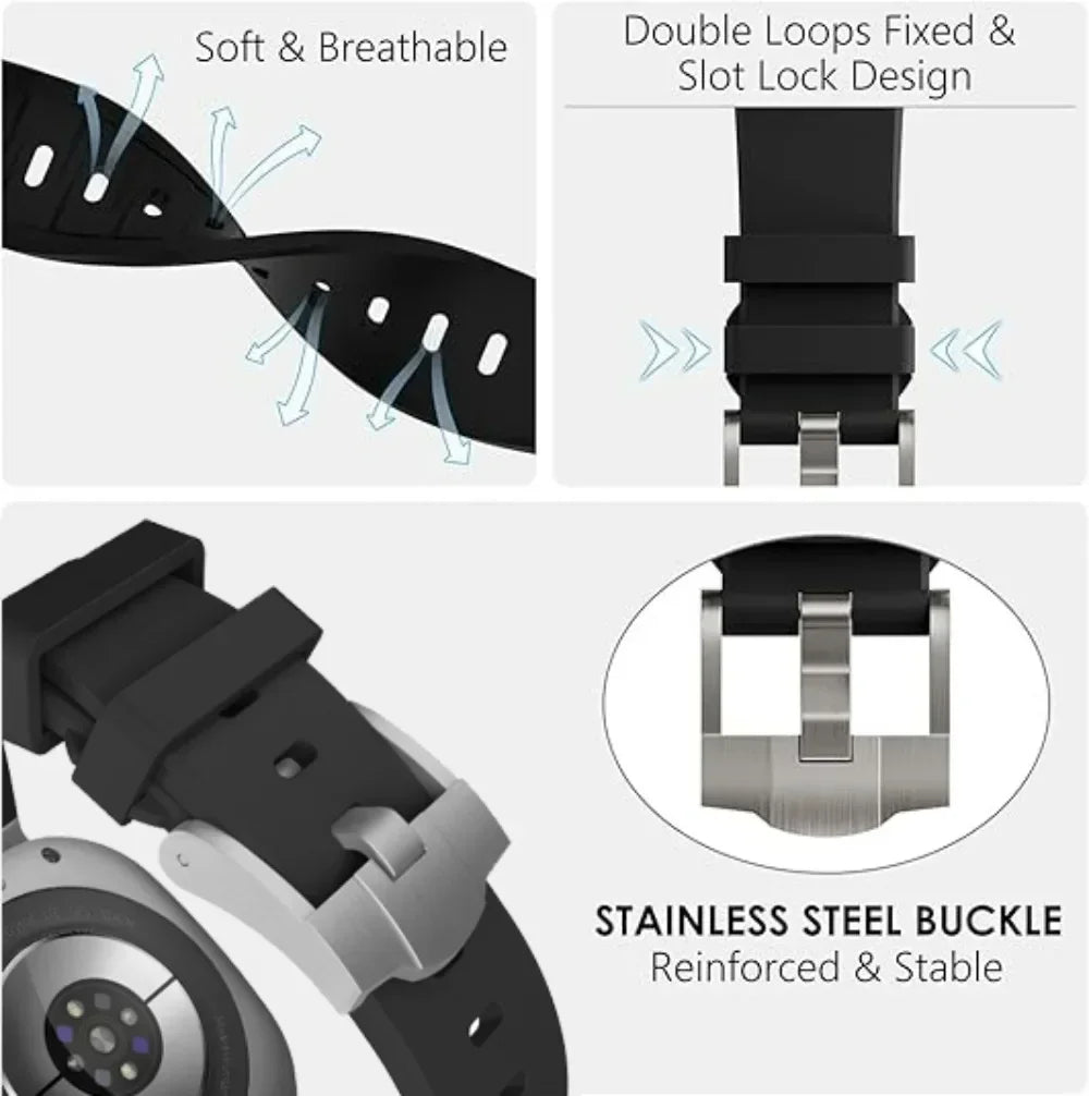 Liquid Silicone Sport Strap