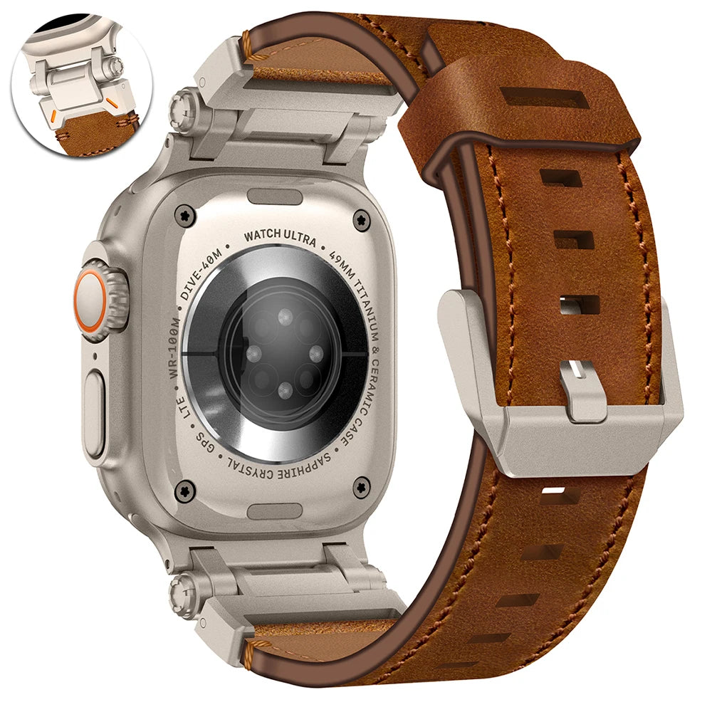 Handcrafted Leather Band