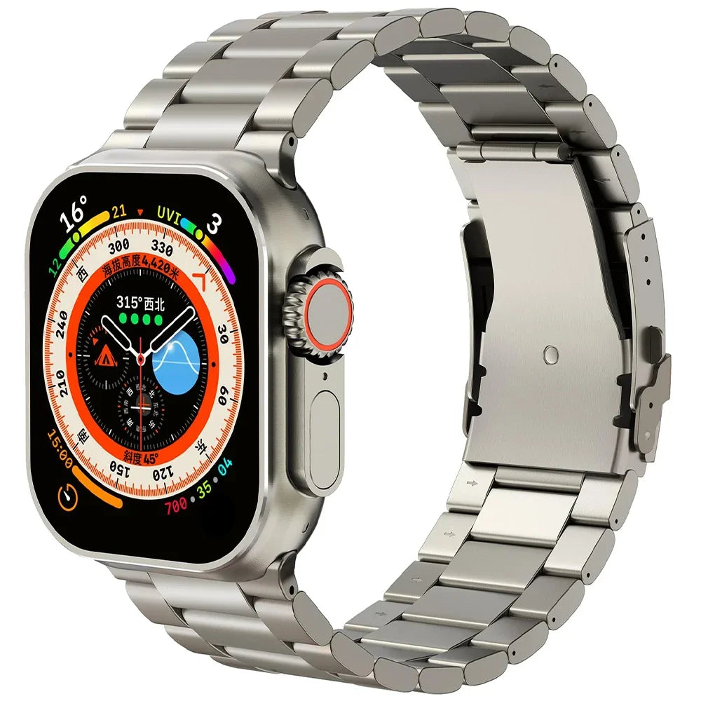 Rugged-style Titanium Band