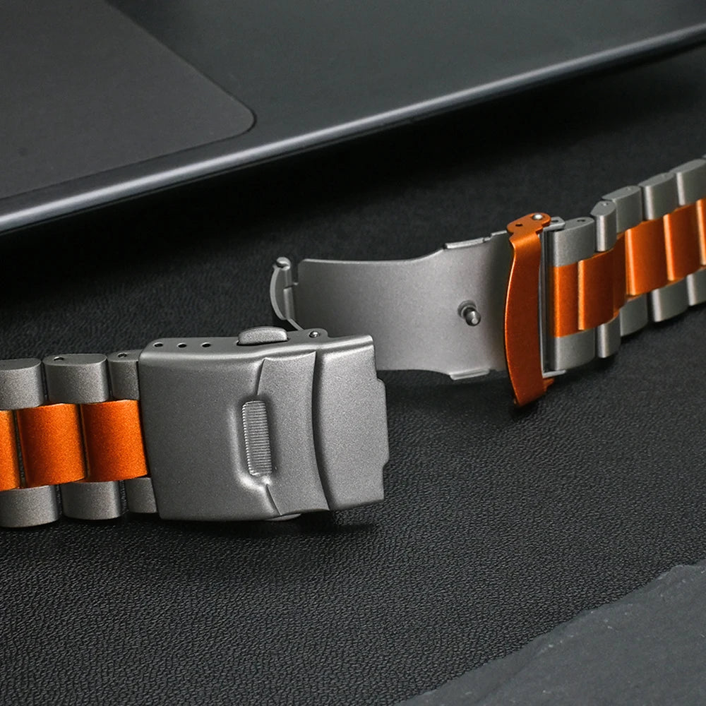 Rugged-style Titanium Band