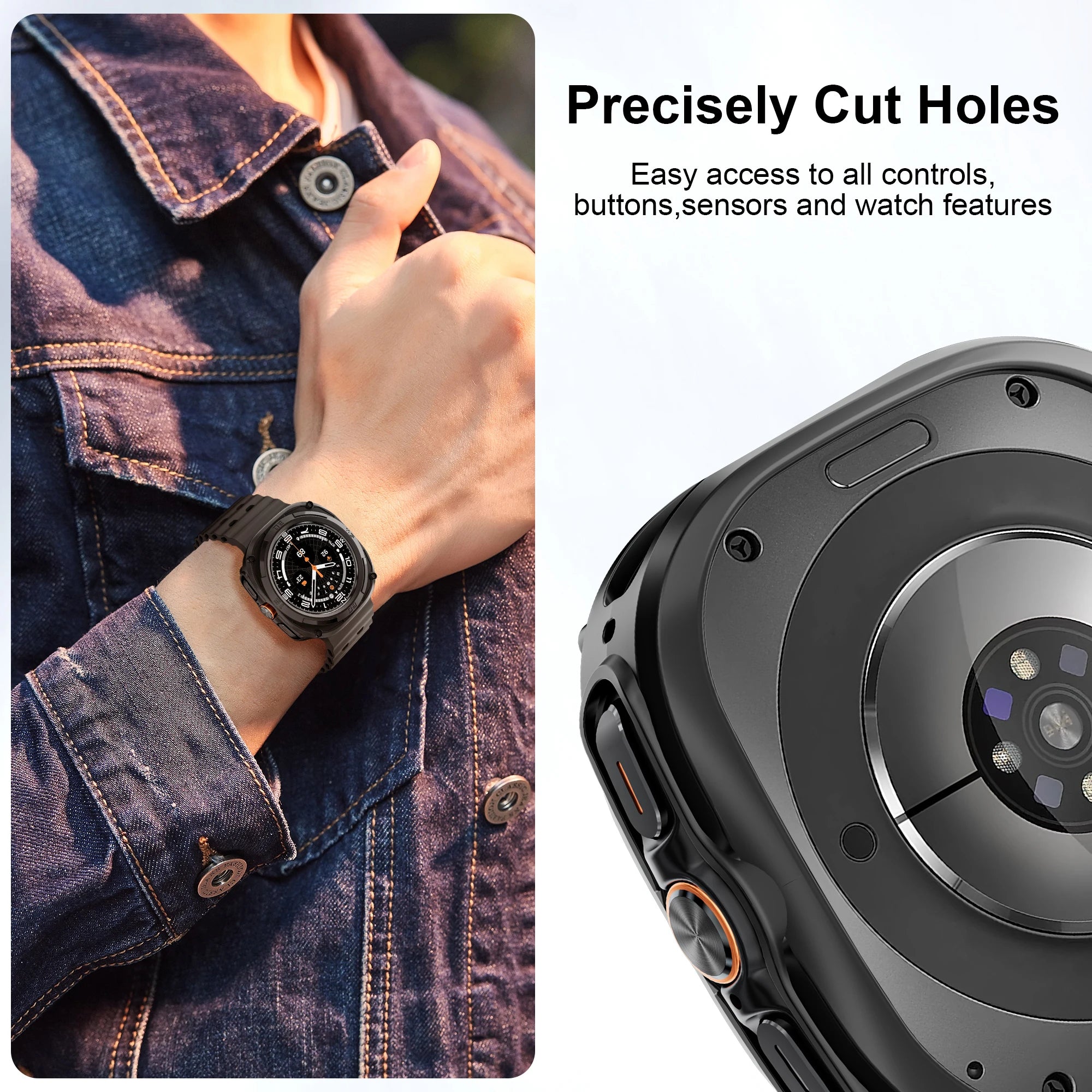 Rugged Cover for Galaxy Watch