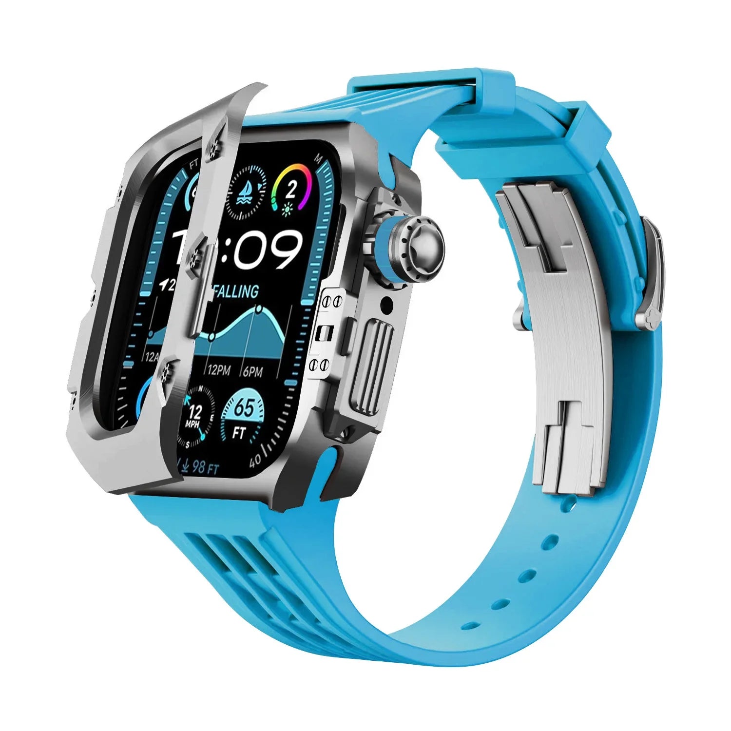 Titanium Mod Kit For Apple Watch