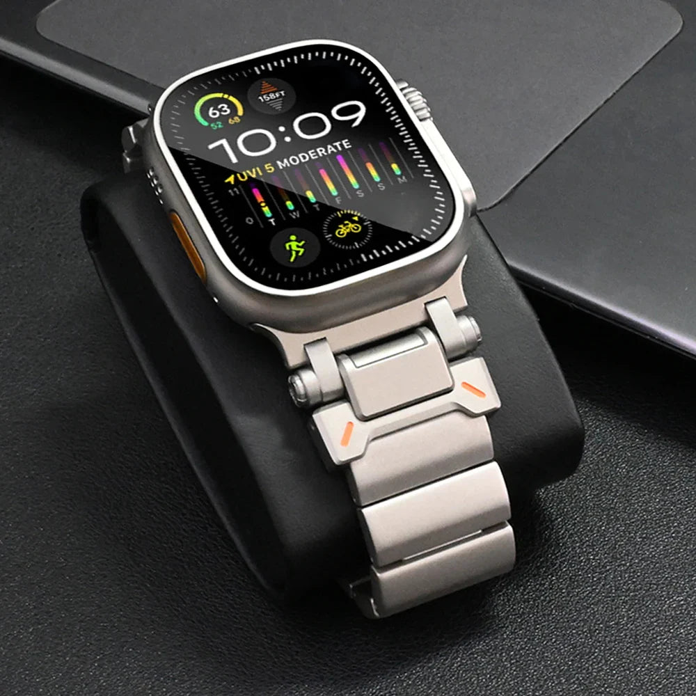 Luxury Titanium Men Strap