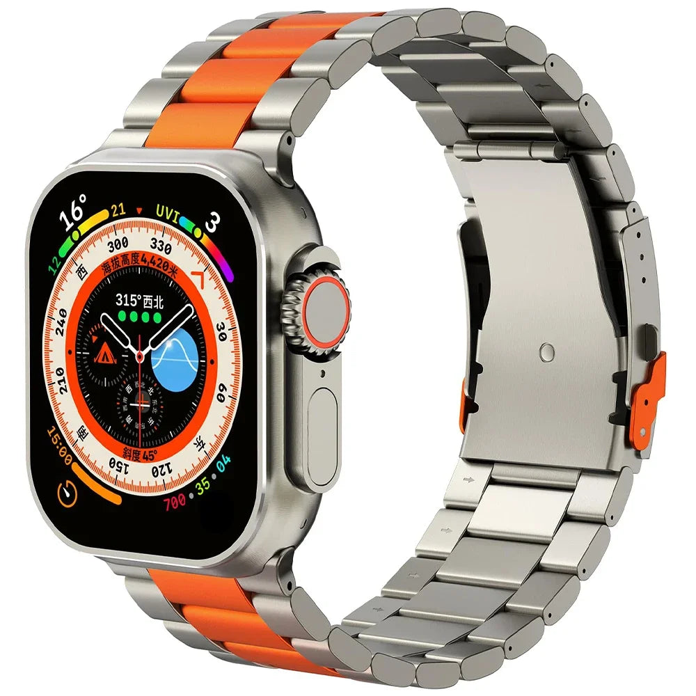 Rugged-style Titanium Band