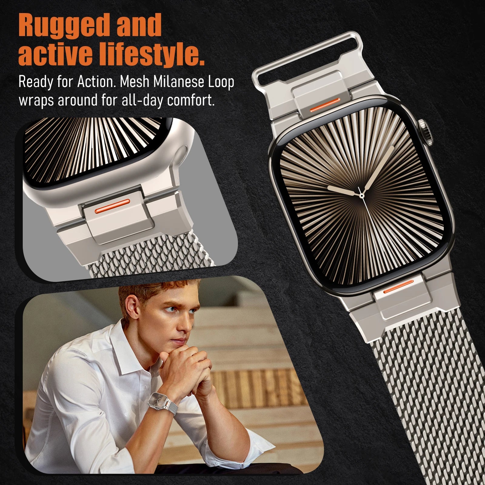 Milanese Magnetic Strap