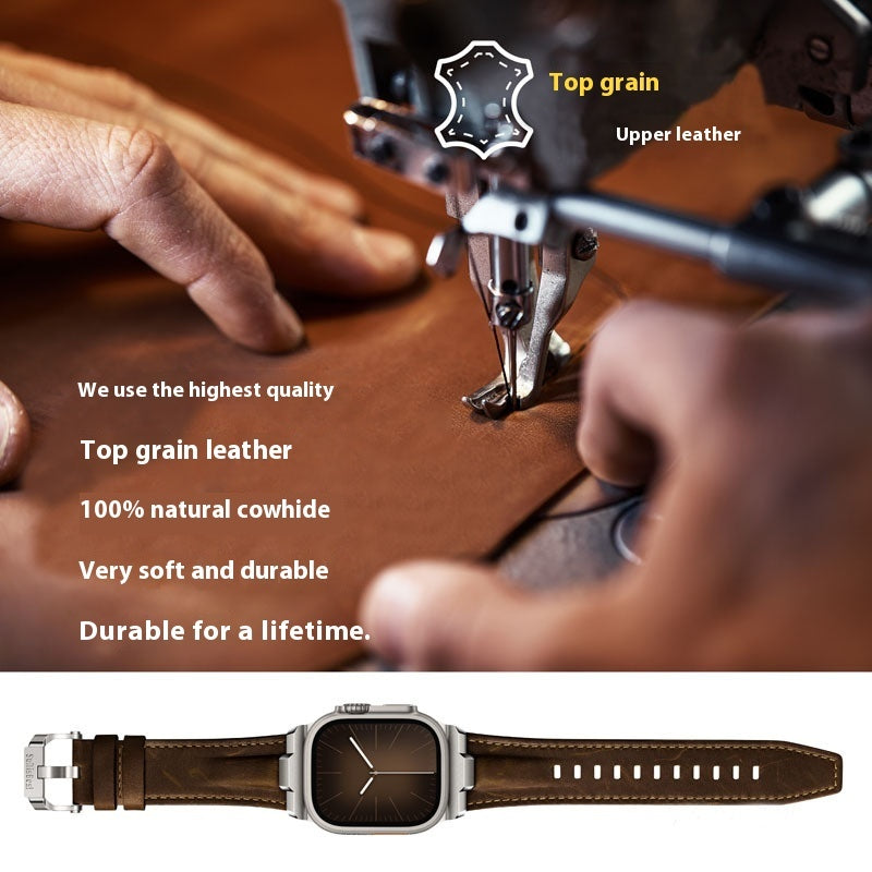 Rugged Genuine Leather Band