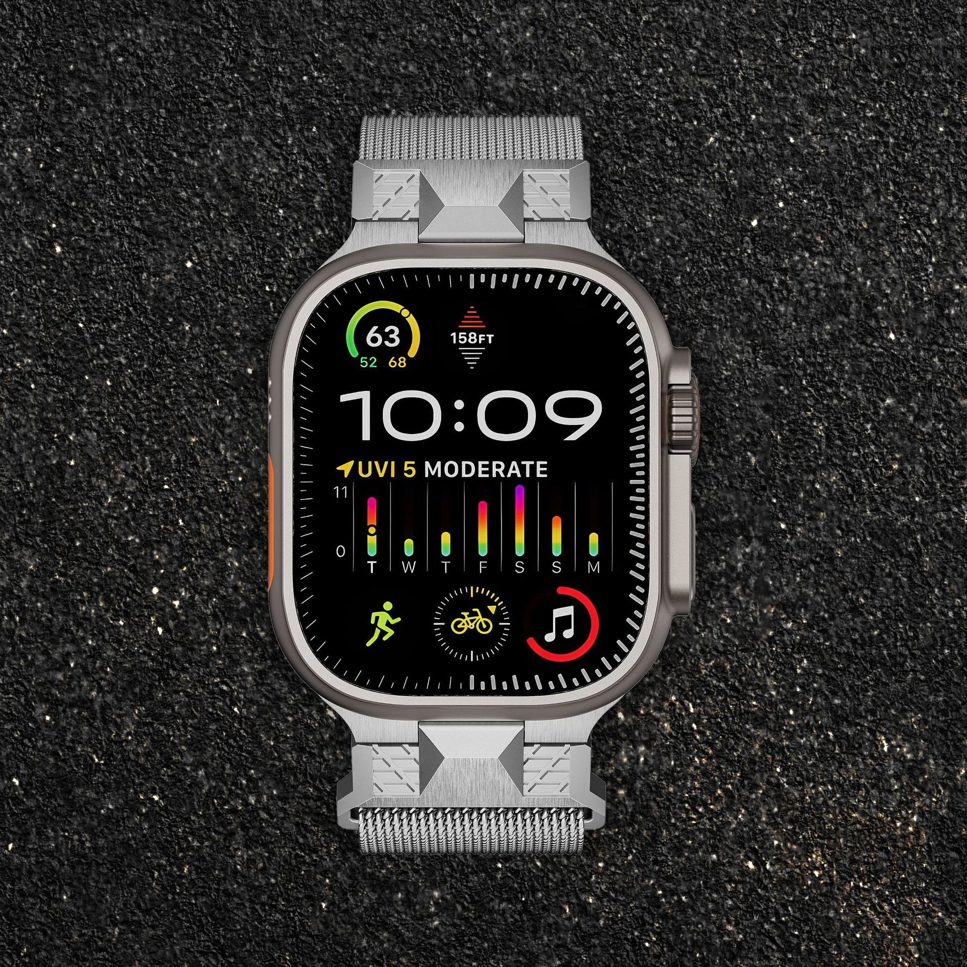 Milanese Stainless Steel Strap
