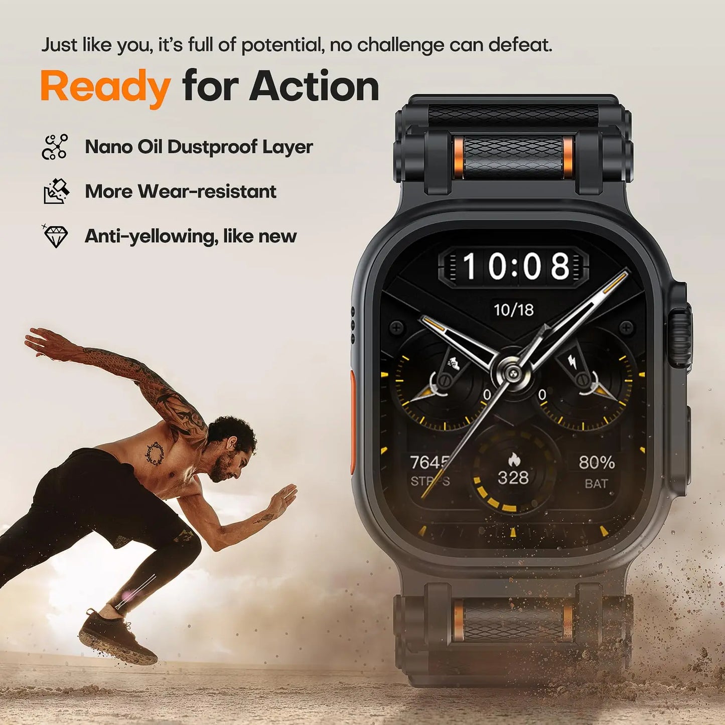 Rotation Axis Silicone Band