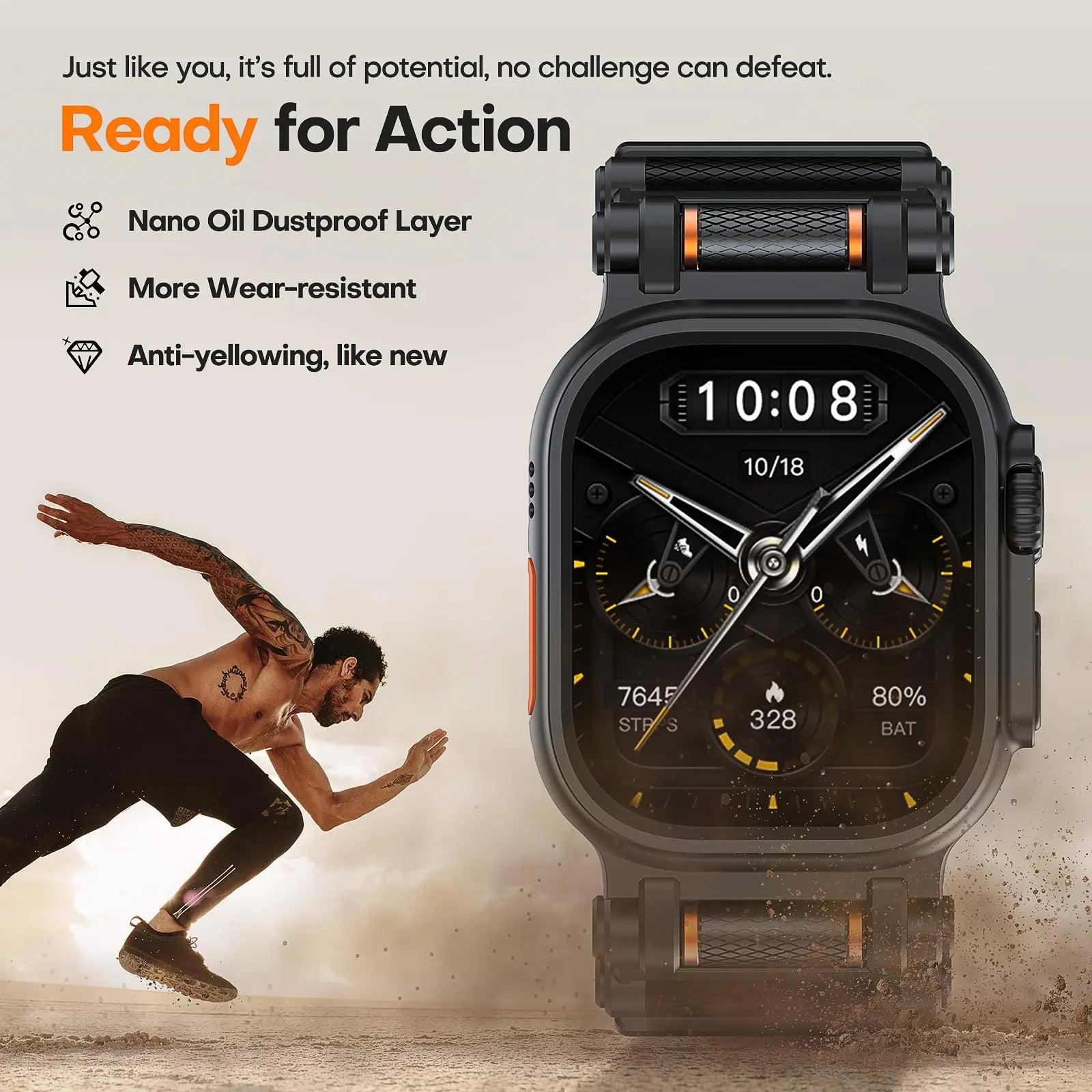 Rotation Axis Silicone Band