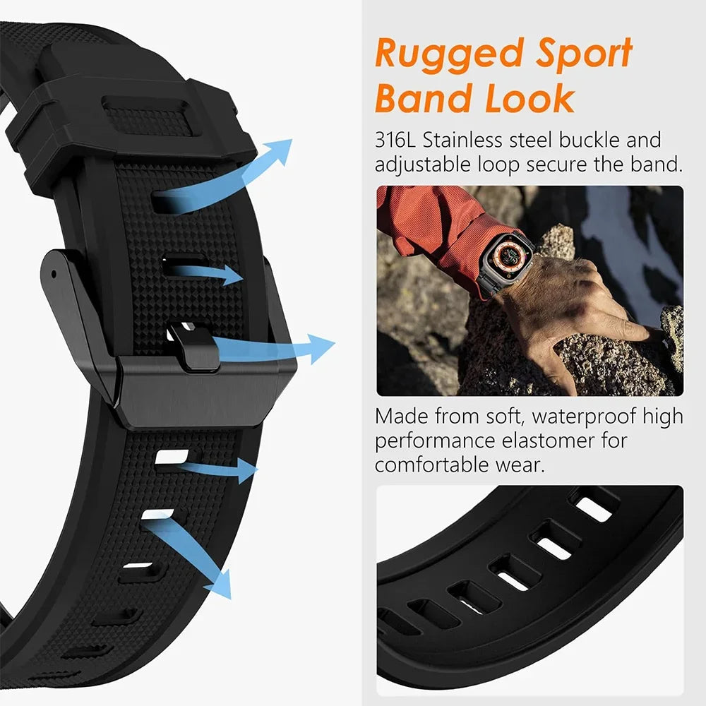 Rotation Axis Silicone Band