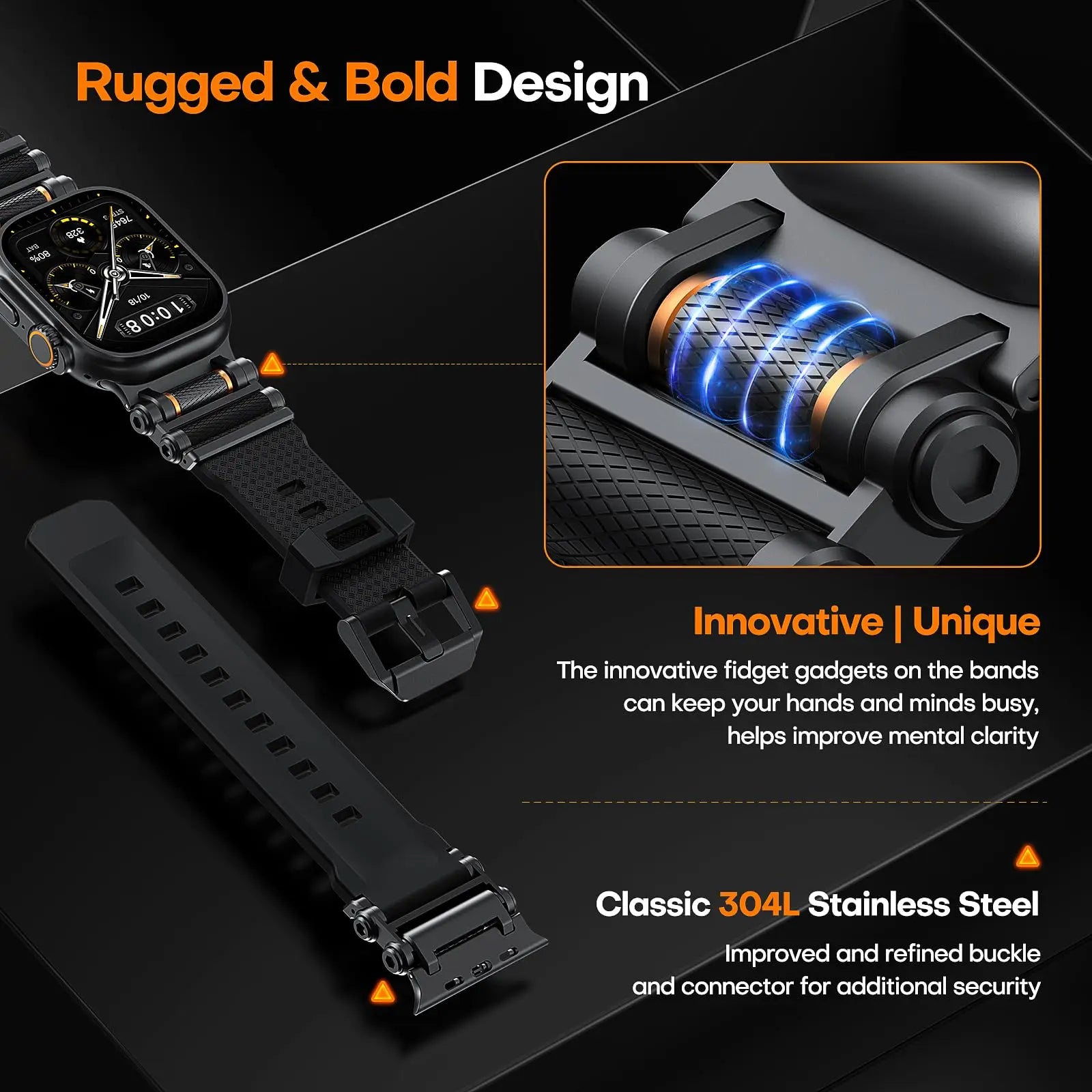Rotation Axis Silicone Band