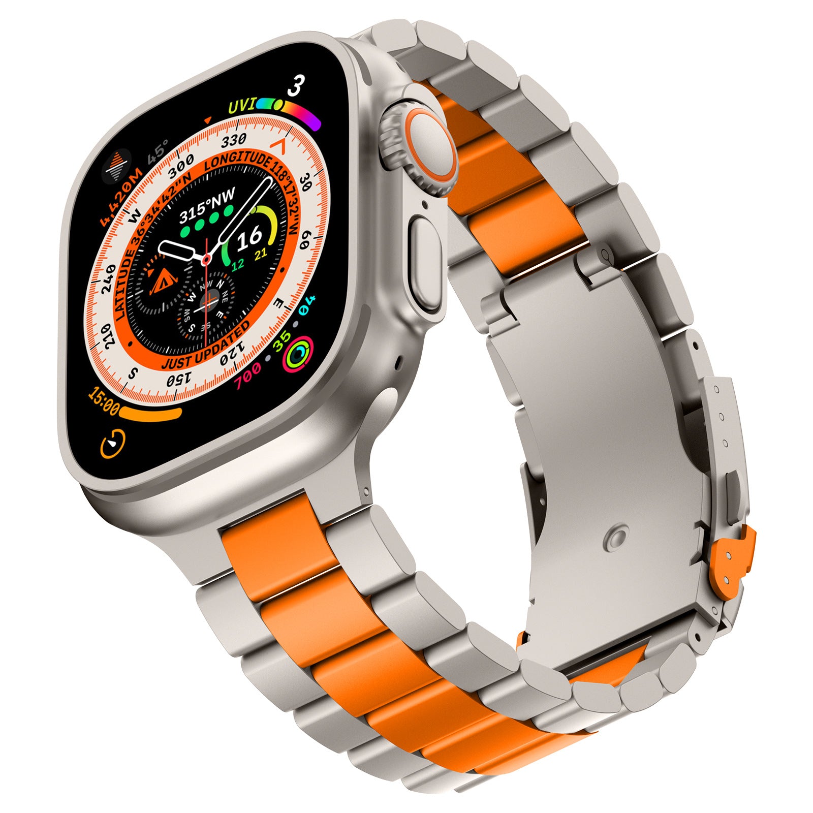 Rugged-style Titanium Band