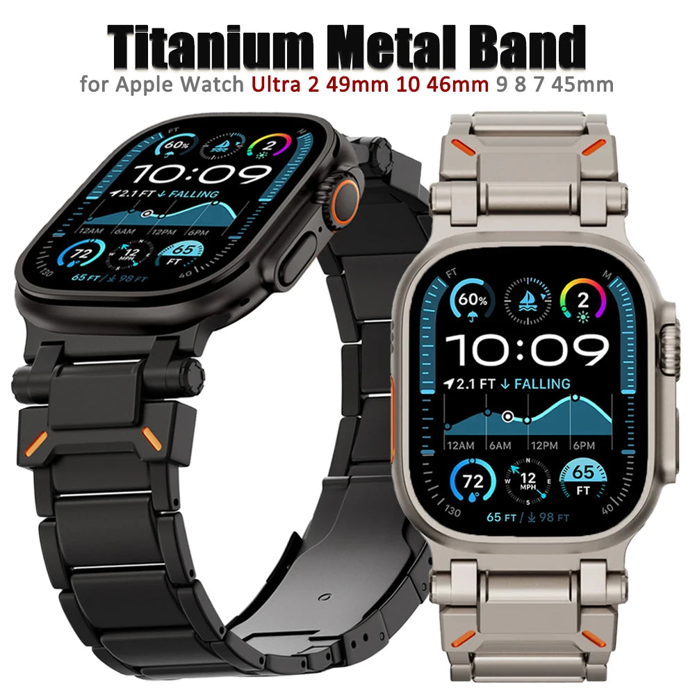 Ultra-Durable Titanium Band