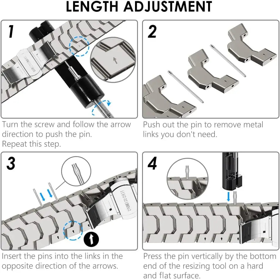 Luxury Stainless Steel Strap