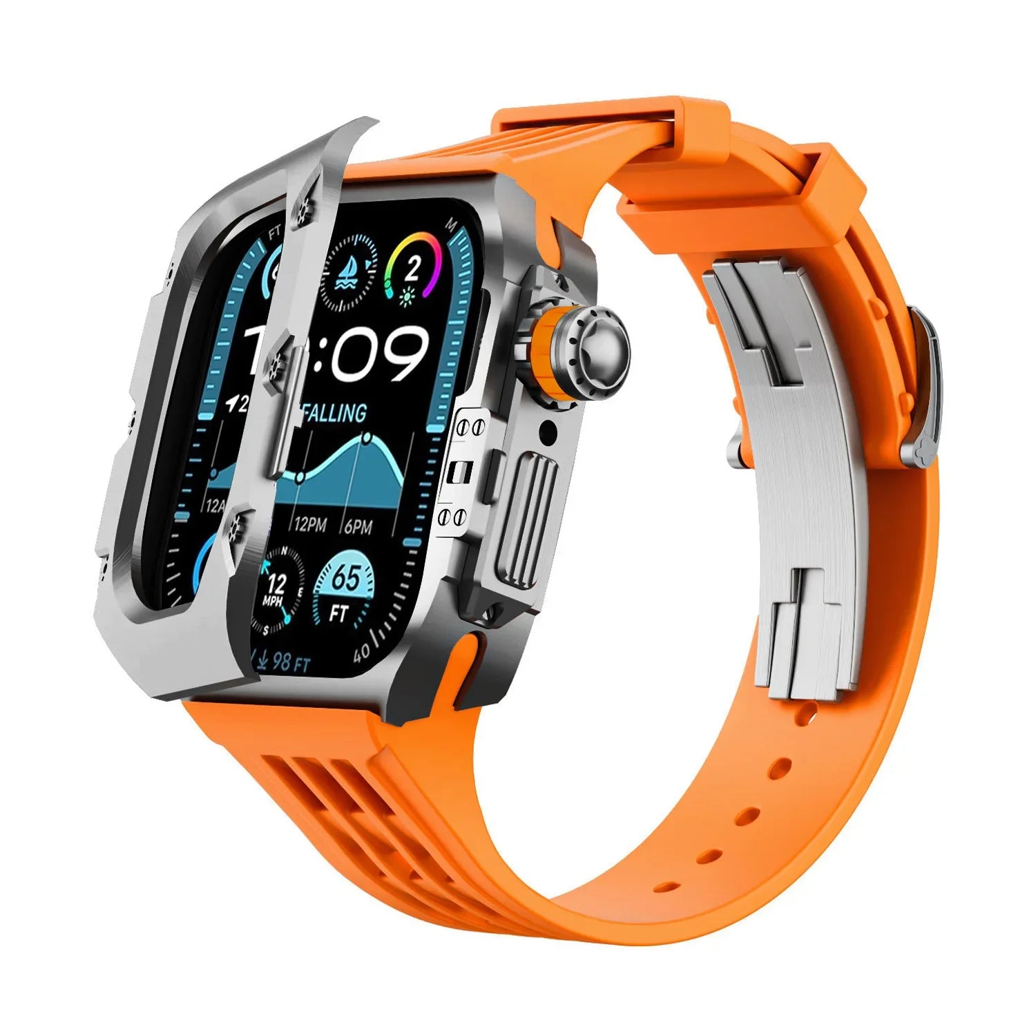 Titanium Mod Kit For Apple Watch