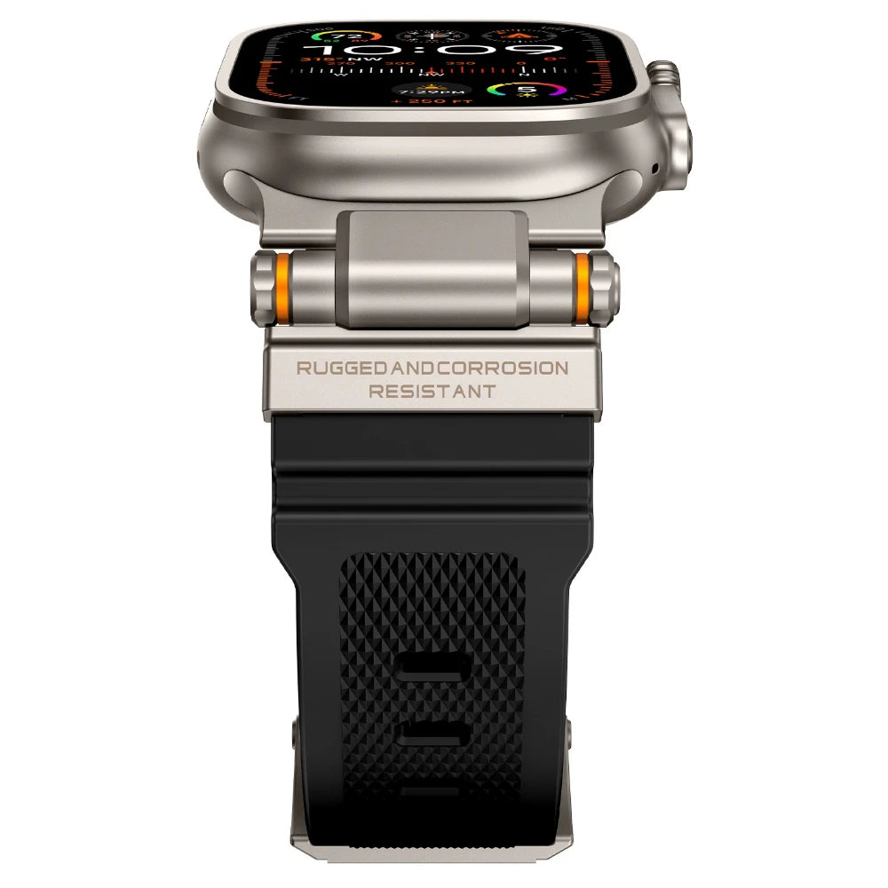Rugged Silicone Sport Strap