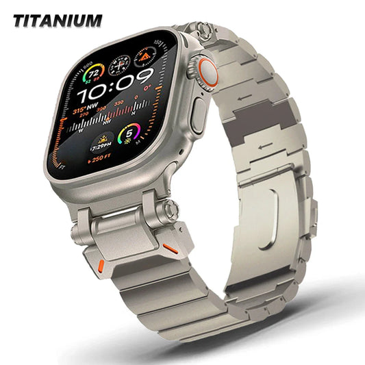 Luxury Titanium Men Strap