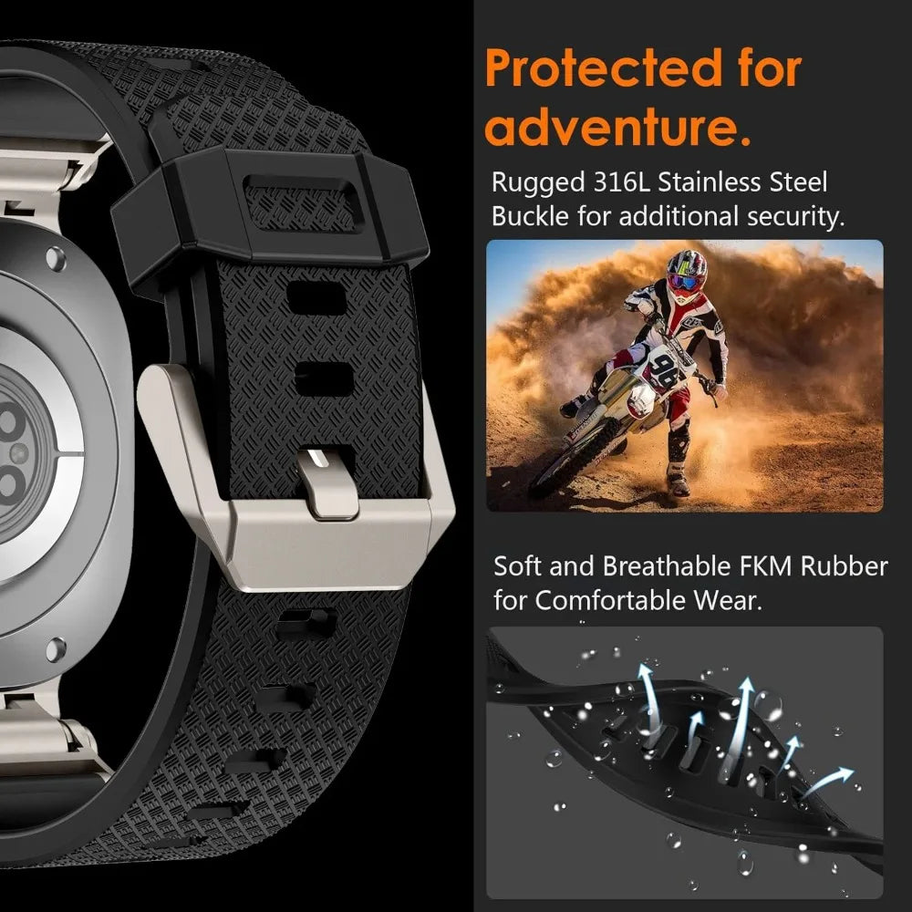Rotation Axis Silicone Band
