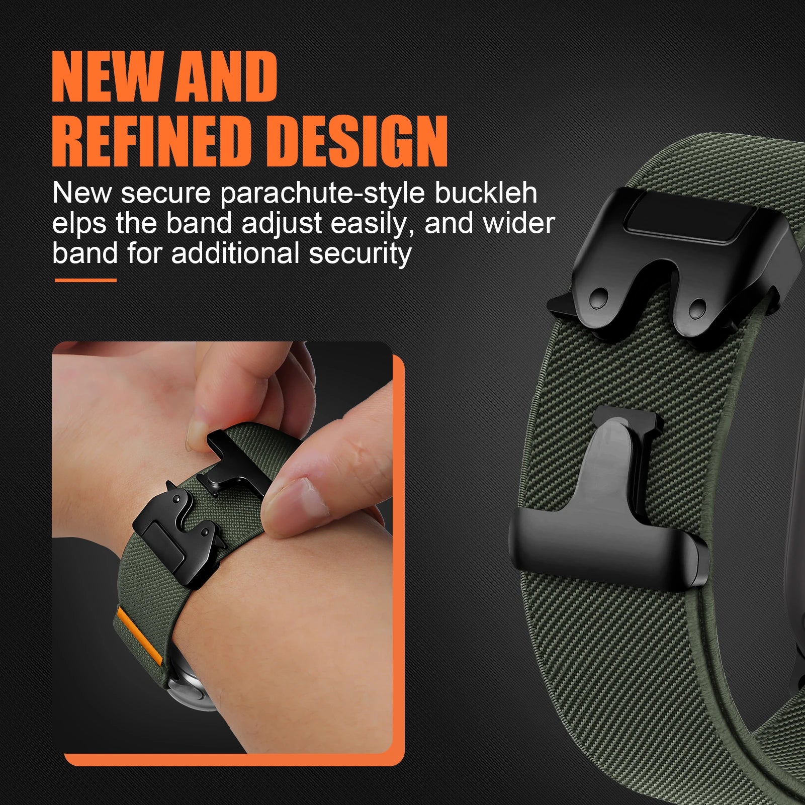 Parachute Strap for Apple Watch