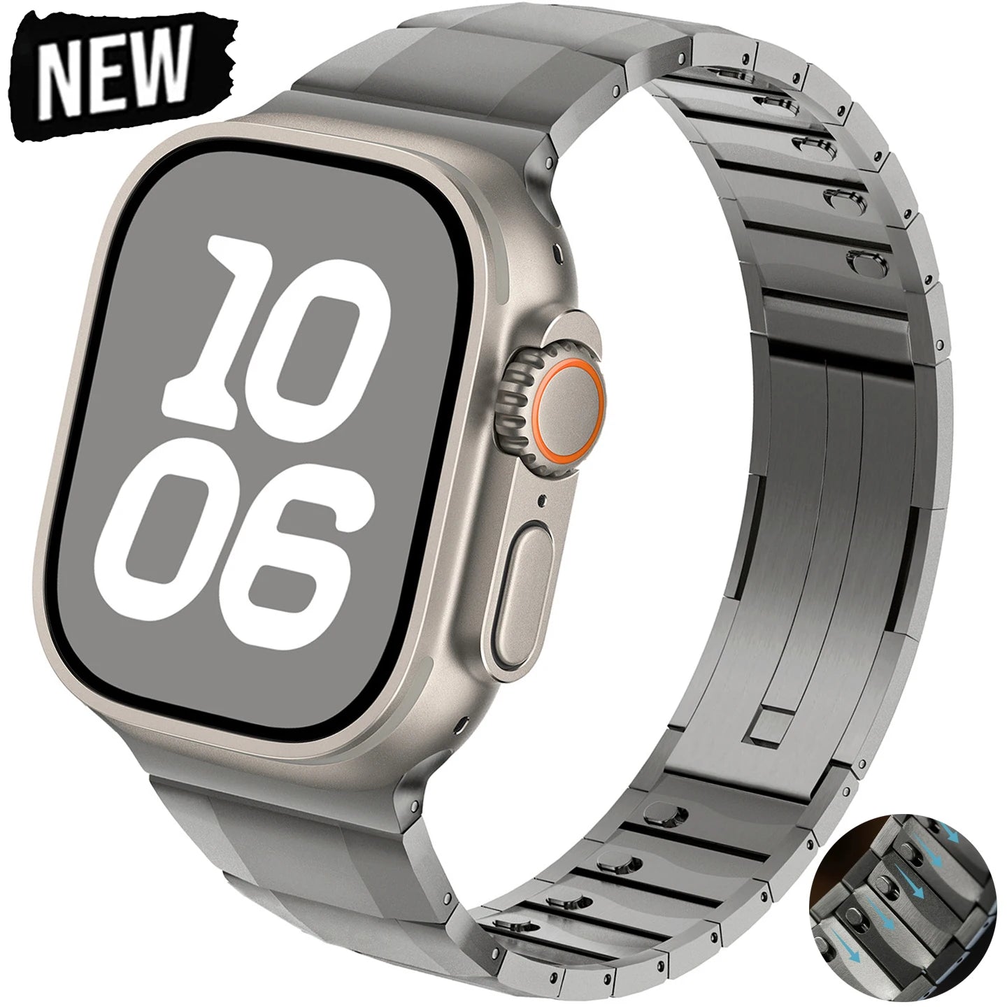 Robust Stainless Steel Band