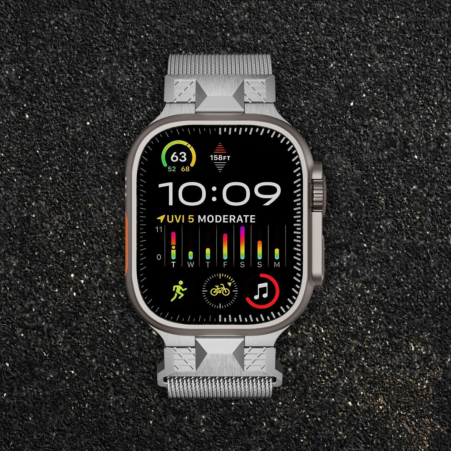 Milanese Stainless Steel Strap